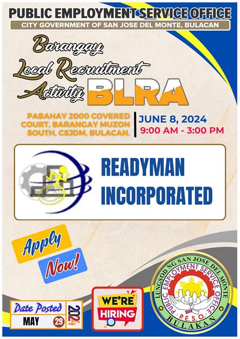 hiring sjdm bulacan|Hiring Sjdm Work, Jobs in Bulacan .